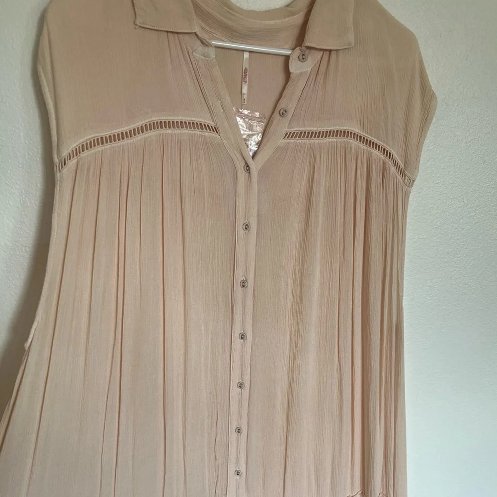 NWT Free People Pretty Cozy Maxi Dress - Picture 8 of 10
